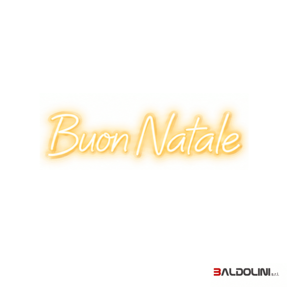 Scritta LED Buon Natale | Decorazioni Luminose per Natale
