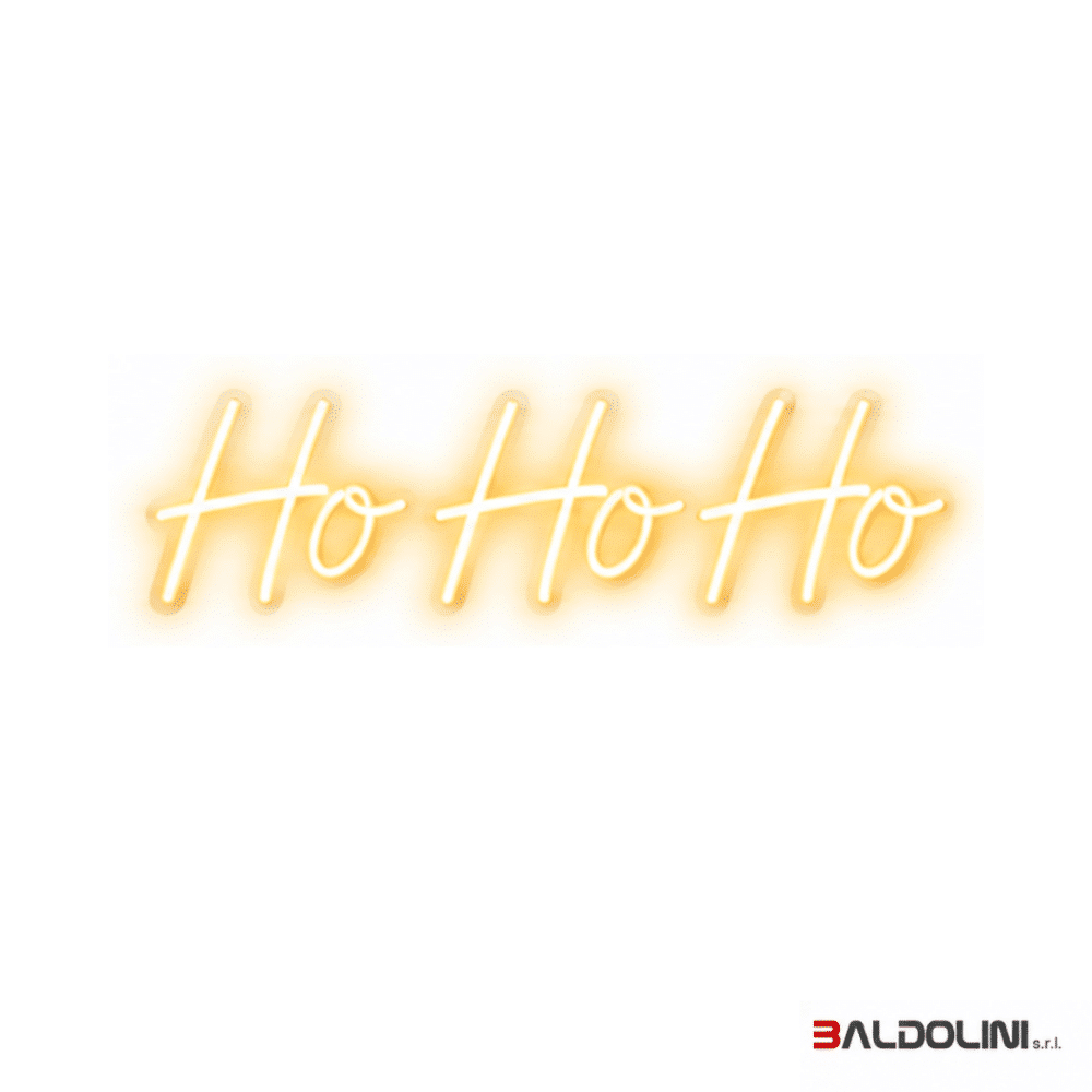 Scritta LED Ho Ho Ho&nbsp; | Decorazioni Luminose per Natale