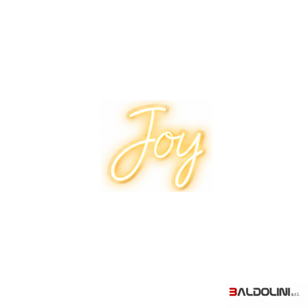 Scritta LED Joy | Decorazioni Luminose per Natale